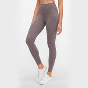 Women's Solid Color Yoga Leggings - Blue Force Sports
