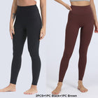 Women's Solid Color Yoga Leggings - Blue Force Sports