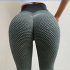 Elastic Waist Sports Leggings - Blue Force Sports