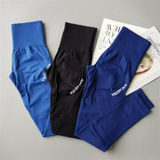 Women's Seamless Sports Pants - Blue Force Sports