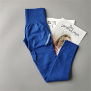 Women's Seamless Sports Pants - Blue Force Sports