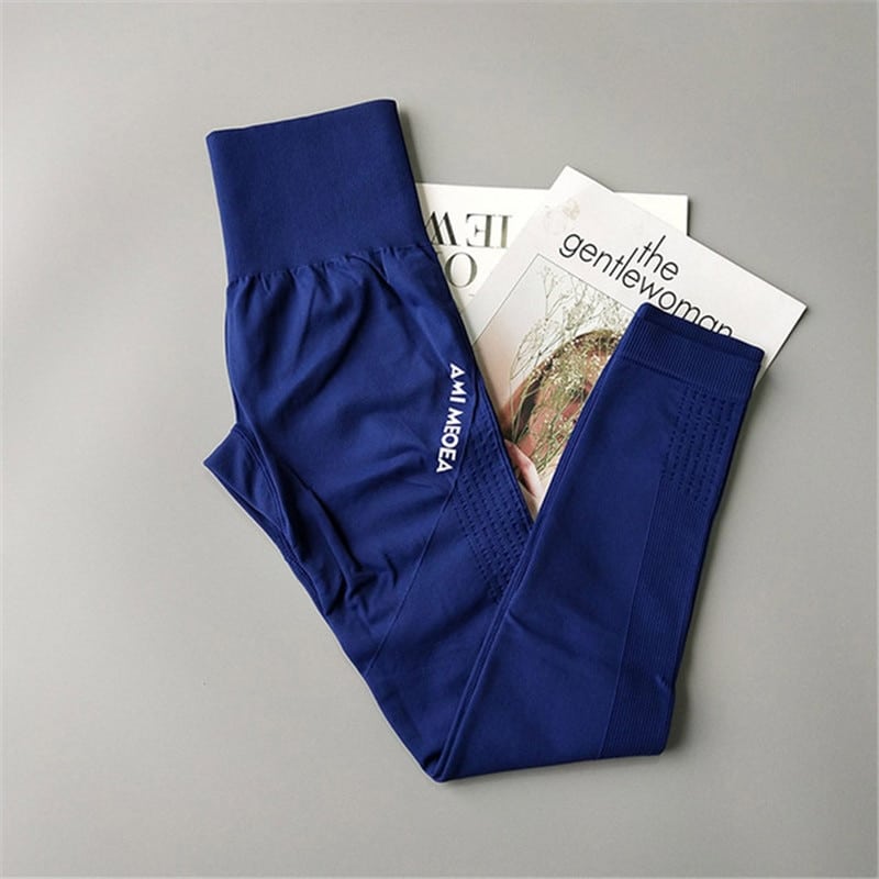 Women's Seamless Sports Pants - Blue Force Sports