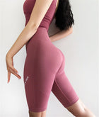Women's Seamless Sports Pants - Blue Force Sports