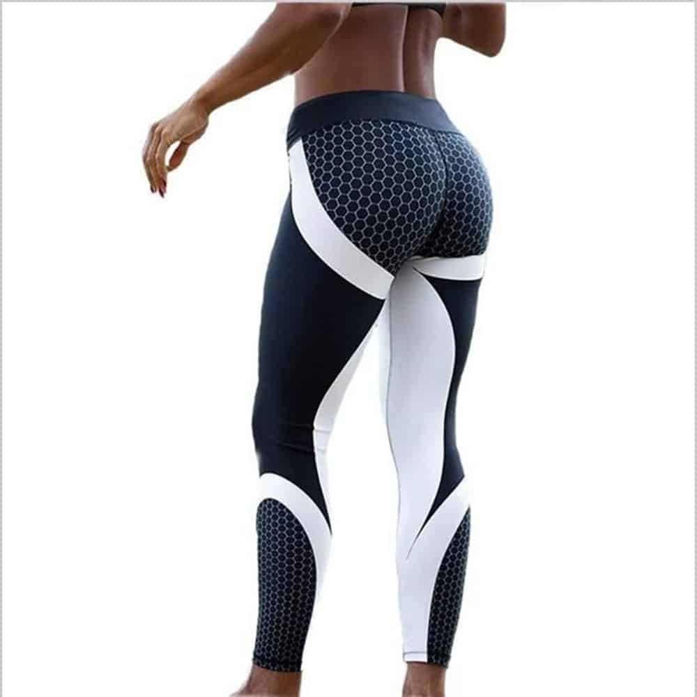 Women's Multitype Elastic Fitness Leggings - Blue Force Sports