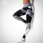 Women's Multitype Elastic Fitness Leggings - Blue Force Sports