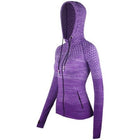 Hooded Women's Jackets with Long Sleeves - Blue Force Sports