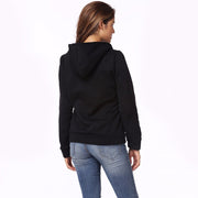 Women's Long Sleeve Sport Hoodie with Zipper - Blue Force Sports