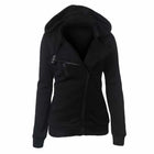 Women's Long Sleeve Sport Hoodie with Zipper - Blue Force Sports