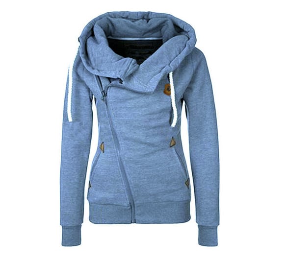 Women's Winter Warm Hoodie - Blue Force Sports