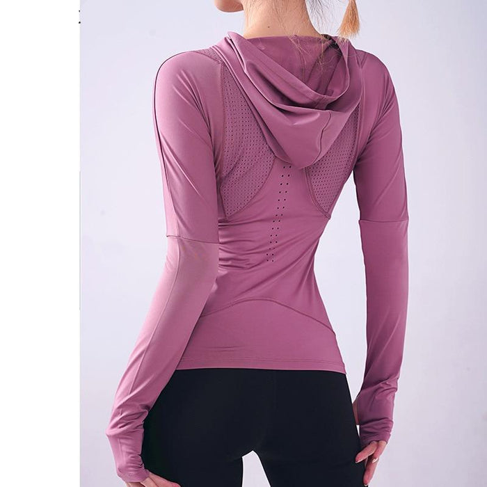 Women's Sweatshirt with Hood - Blue Force Sports
