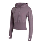 Women's Tummy Control Sports Hoodie - Blue Force Sports