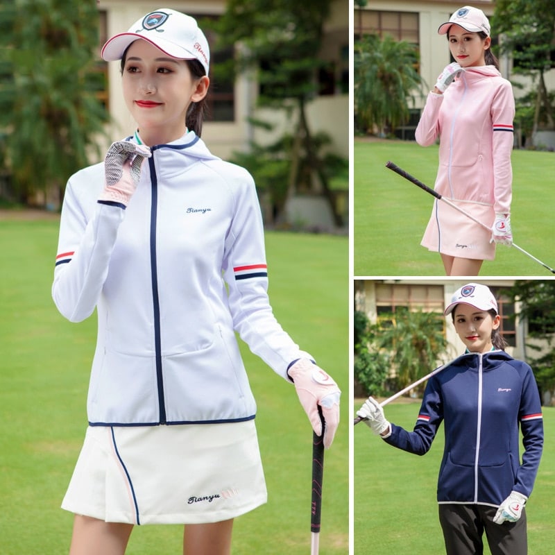Hooded Sports Jacket for Women - Blue Force Sports