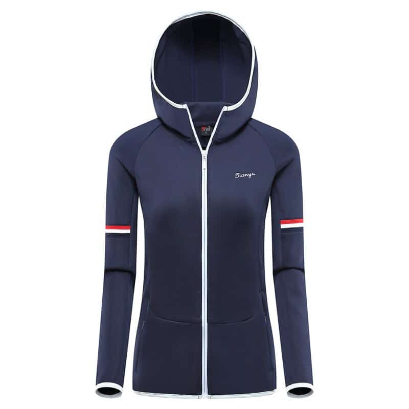 Hooded Sports Jacket for Women - Blue Force Sports