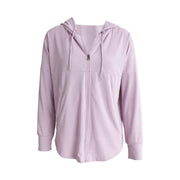 Women's Pastel Color Hooded Sports Jacket - Blue Force Sports