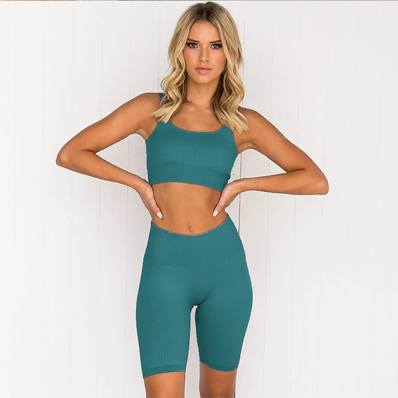 Sport Workout Clothes for Women - Blue Force Sports