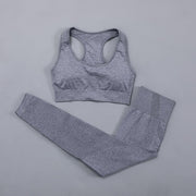 Women's Plain Yoga Set - Blue Force Sports