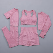 Women's Plain Yoga Set - Blue Force Sports