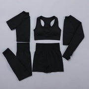Women's Plain Yoga Set - Blue Force Sports