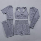 Women's Plain Yoga Set - Blue Force Sports