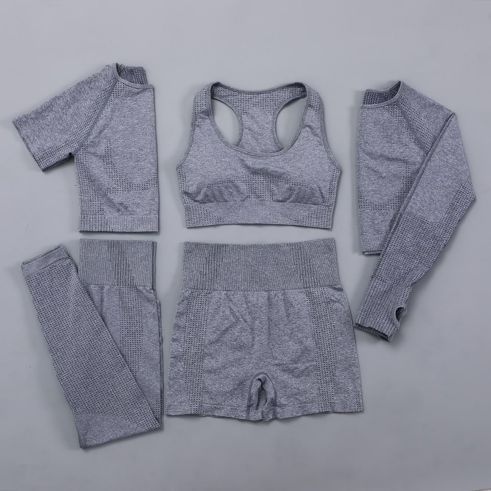 Women's Plain Yoga Set - Blue Force Sports