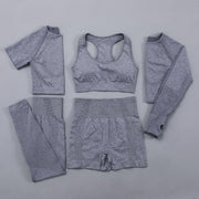 Women's Plain Yoga Set - Blue Force Sports