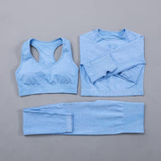 Women's Plain Yoga Set - Blue Force Sports