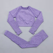 Women's Plain Yoga Set - Blue Force Sports
