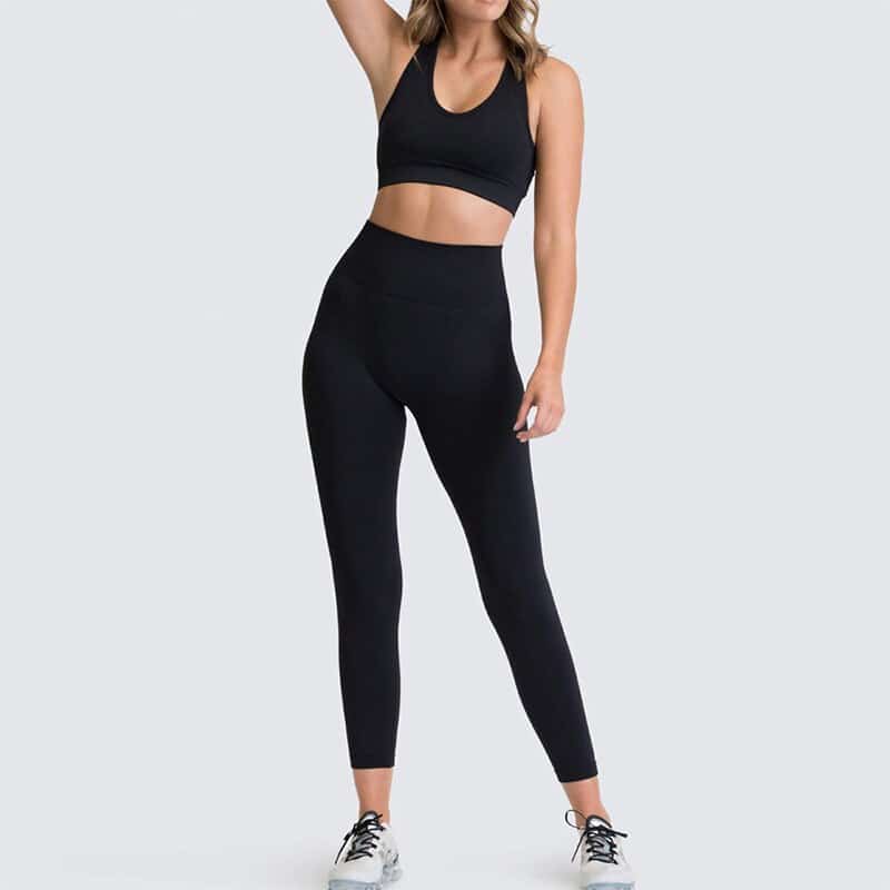 Women's Yoga Seamless Sportswear Set - Blue Force Sports