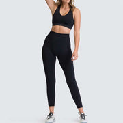 Women's Yoga Seamless Sportswear Set - Blue Force Sports