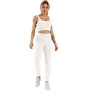 Seamless Yoga 2 pcs Set for Women - Blue Force Sports