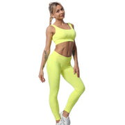 Women's Seamless Gym Set of Clothes - Blue Force Sports