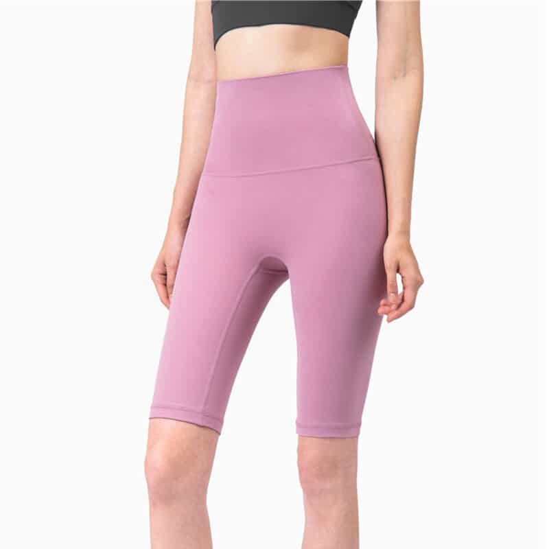 Women's Solid Color Butt Lifting Sports Shorts - Blue Force Sports