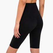 Women's Solid Color Butt Lifting Sports Shorts - Blue Force Sports