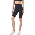 Women's Solid Color Butt Lifting Sports Shorts - Blue Force Sports