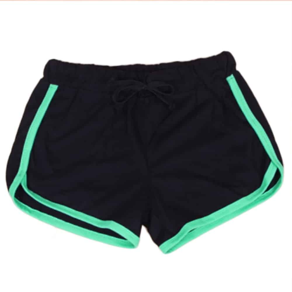 Women's High Waist Sports Shorts - Blue Force Sports