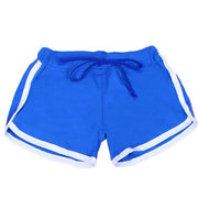 Women's High Waist Sports Shorts - Blue Force Sports