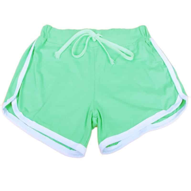 Women's High Waist Sports Shorts - Blue Force Sports