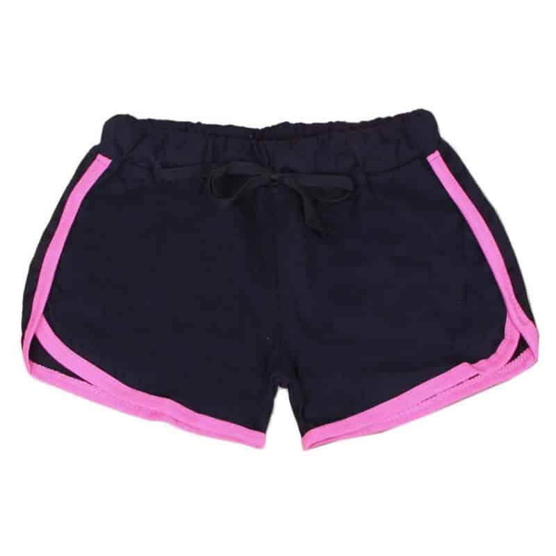 Women's High Waist Sports Shorts - Blue Force Sports