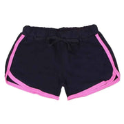 Women's High Waist Sports Shorts - Blue Force Sports