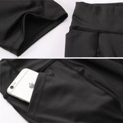 Women's Elastic Workout Shorts - Blue Force Sports
