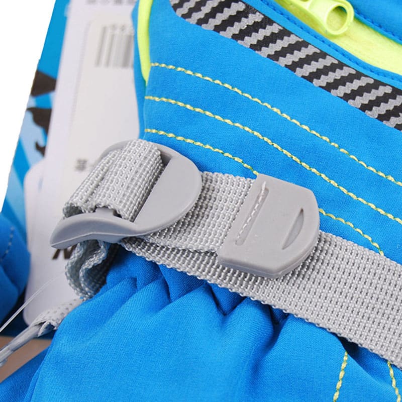 Professional Zipper Design Ski Gloves - Blue Force Sports
