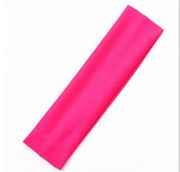 Multi-Color Sweat Absorbent Yoga Hair Bands - Blue Force Sports