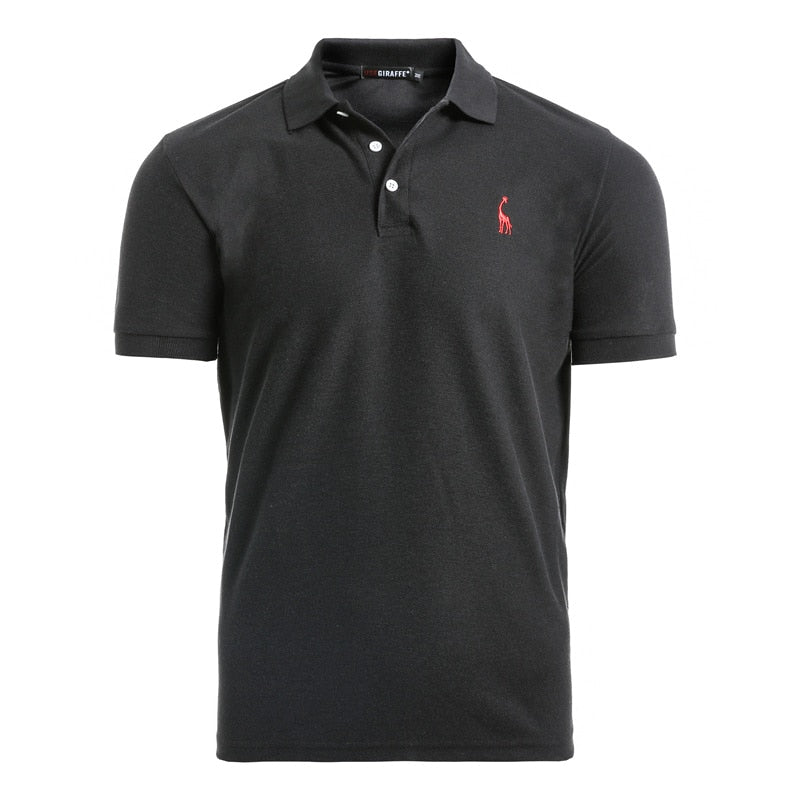 Men's Golf Polo Shirt with Embroidery - Blue Force Sports