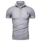 Men's Golf Polo Shirt with Embroidery - Blue Force Sports