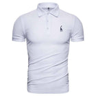 Men's Golf Polo Shirt with Embroidery - Blue Force Sports