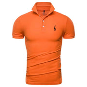 Men's Golf Polo Shirt with Embroidery - Blue Force Sports