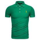 Men's Golf Polo Shirt with Embroidery - Blue Force Sports