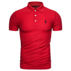 Men's Golf Polo Shirt with Embroidery - Blue Force Sports