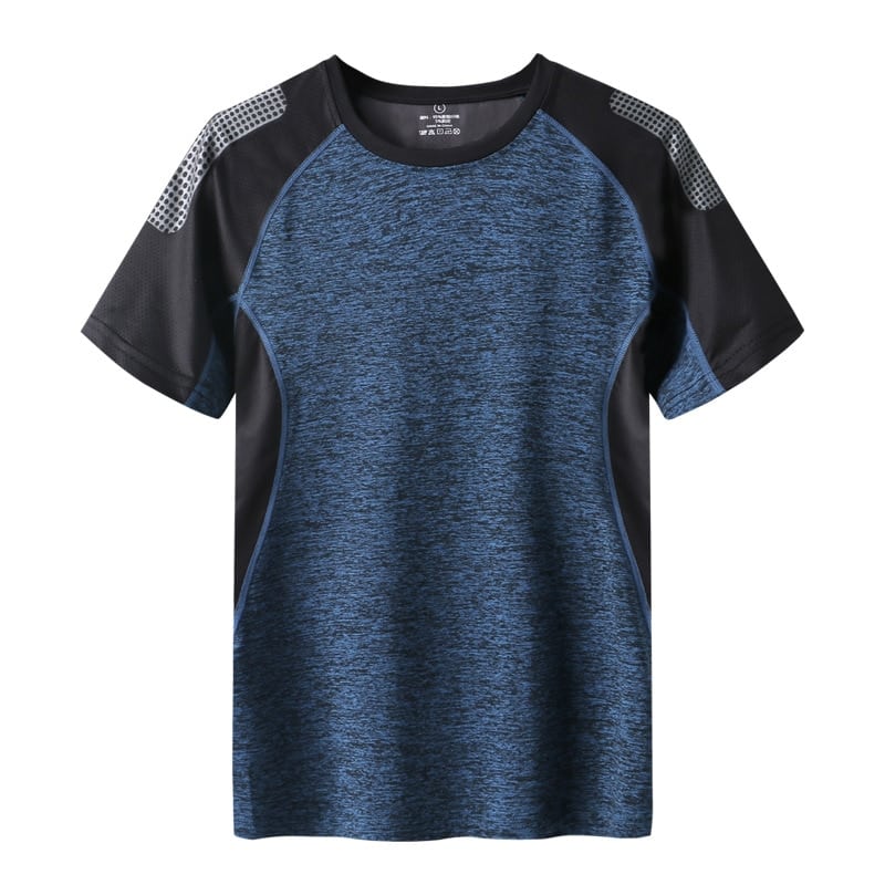 Quick Dry Sport T-Shirt for Men - Blue Force Sports