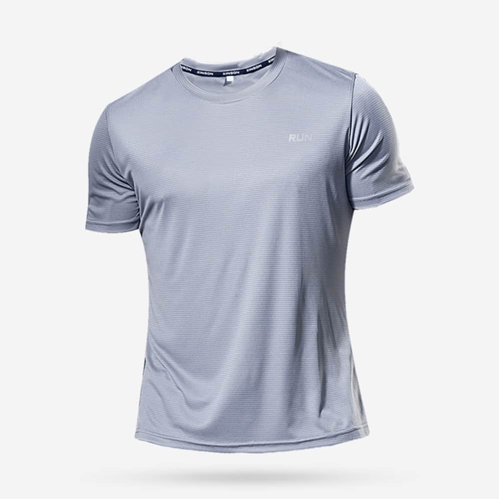 Men's Solid Color Quick Dry T-Shirt - Blue Force Sports